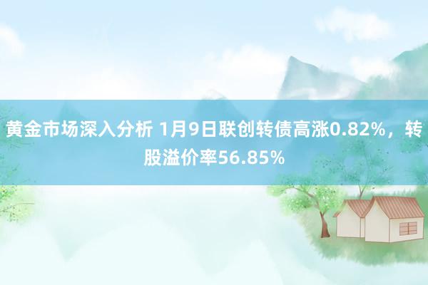 黄金市场深入分析 1月9日联创转债高涨0.82%，转股溢价率56.85%